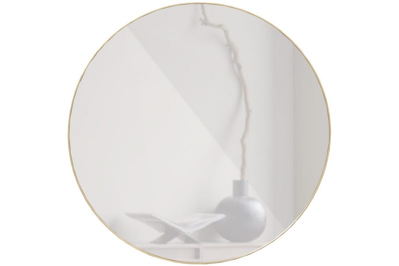 Speil Doutzen - Gull, 80 cm - Innredning - Veggdekorasjon - Dekorfolie - Flisdekor
