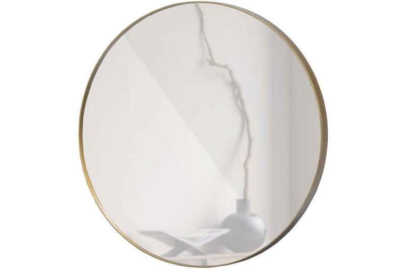 Speil Doutzen - Gull, 80 cm - Innredning - Veggdekorasjon - Dekorfolie - Flisdekor
