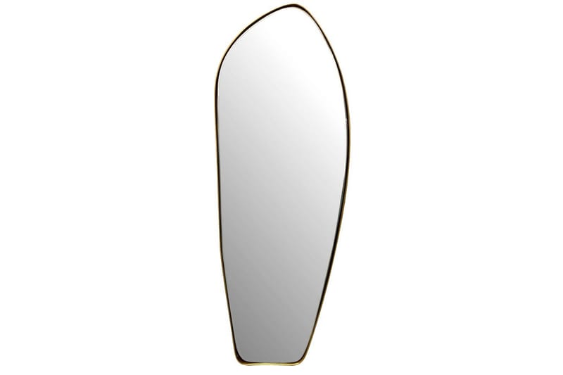 Speil Wohnling Asymmetrisk metallramme oval 90 cm - Innredning - Veggdekorasjon - Dekorfolie - Flisdekor