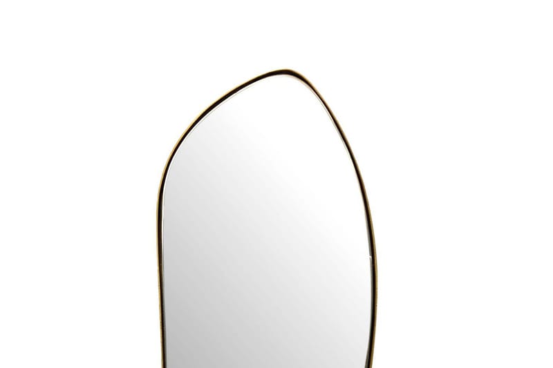 Speil Wohnling Asymmetrisk metallramme oval 90 cm - Innredning - Veggdekorasjon - Dekorfolie - Flisdekor