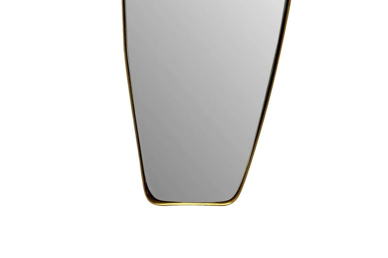 Speil Wohnling Asymmetrisk metallramme oval 90 cm - Innredning - Speil - Veggspeil