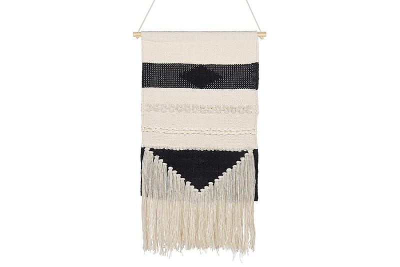 Väggdekoration i tyg Beliani Daska Beige||Black, undefined