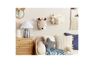 Väggdekorationer för barn Beliani Bambi Beige||White||Brown - Innredning - Innredning barnerom - Leketøy & leker