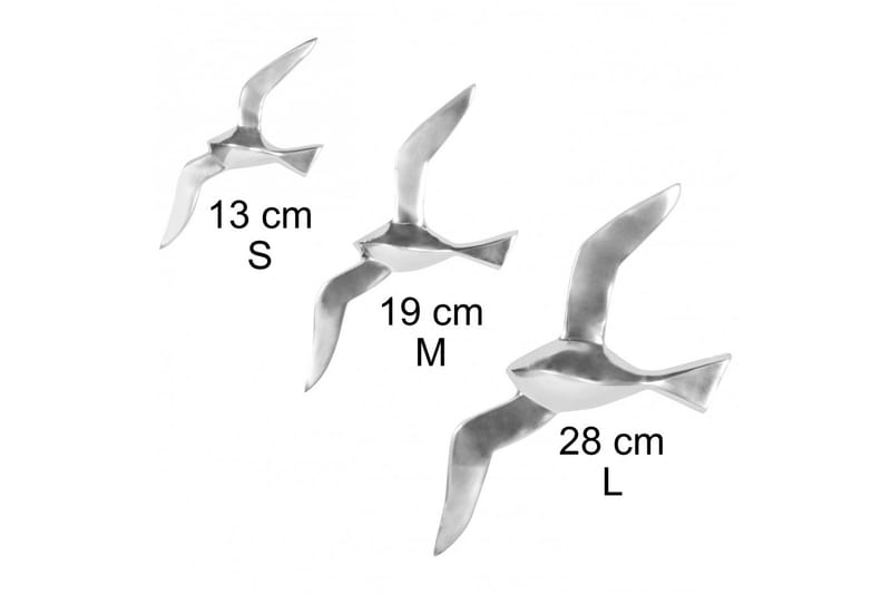 Garruto Dekorasjon - Sølv - Innredning - Veggdekorasjon