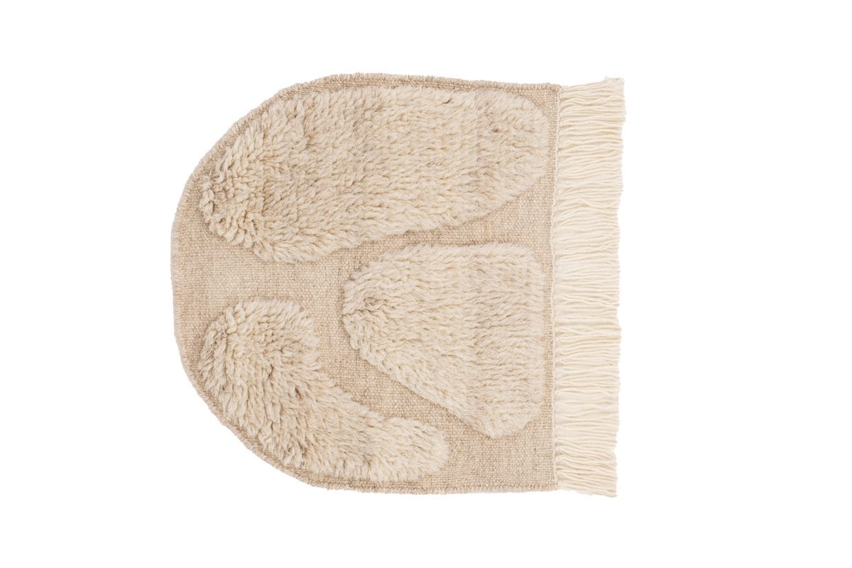 Jakobsö veggdekor 3 cm beige - Hvit