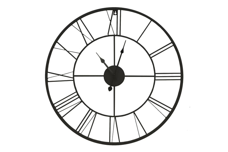 Black Klokke, 60x60 cm