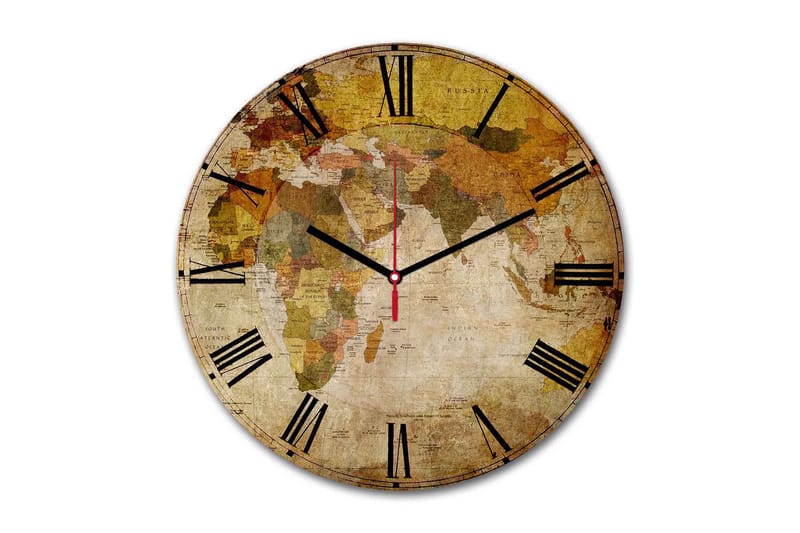 Decorative MDF Clock 30x - Innredning - Veggdekorasjon - Veggklokke