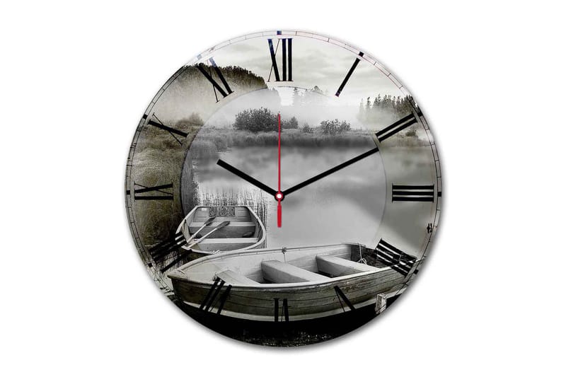 Decorative MDF Clock 30x - Innredning - Veggdekorasjon - Veggklokke