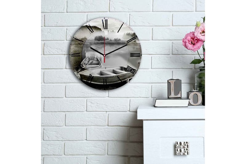 Decorative MDF Clock 30x - Veggklokke