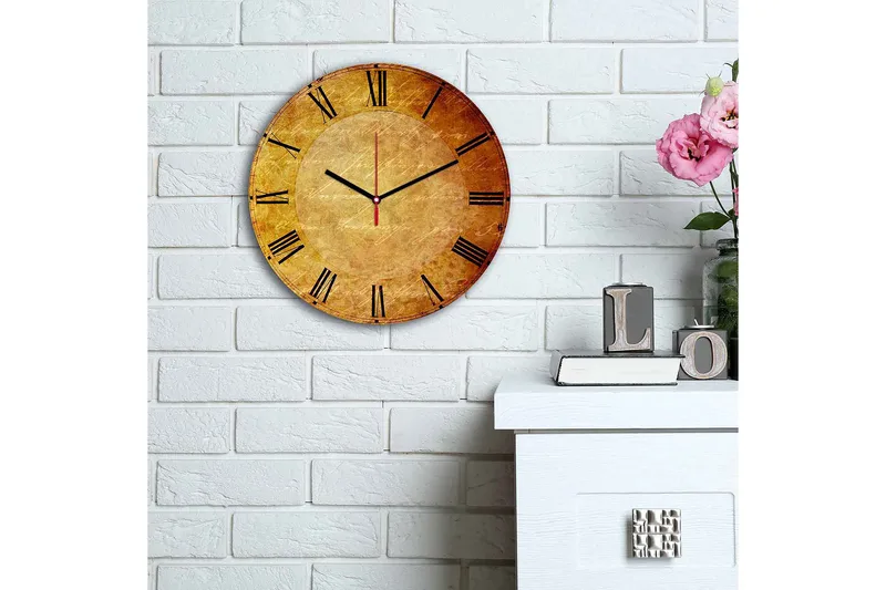 Decorative MDF Clock 30x - Innredning - Veggdekorasjon - Veggklokke