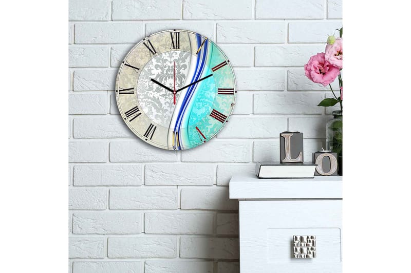 Decorative MDF Clock 30x - Innredning - Veggdekorasjon - Veggklokke