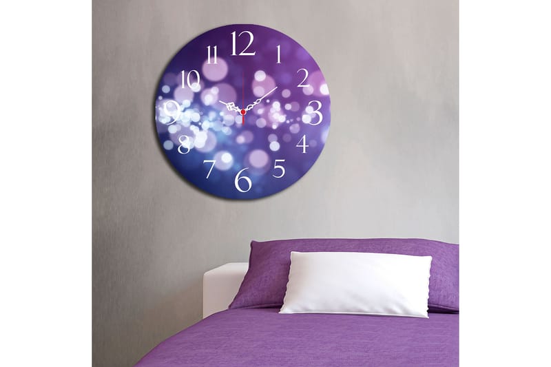 Decorative MDF Clock 40x - Innredning - Veggdekorasjon - Veggklokke