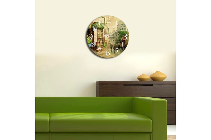 Decorative MDF Clock 40x - Innredning - Veggdekorasjon - Veggklokke