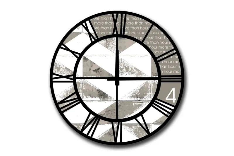 Decorative MDF Clock 50x, undefined
