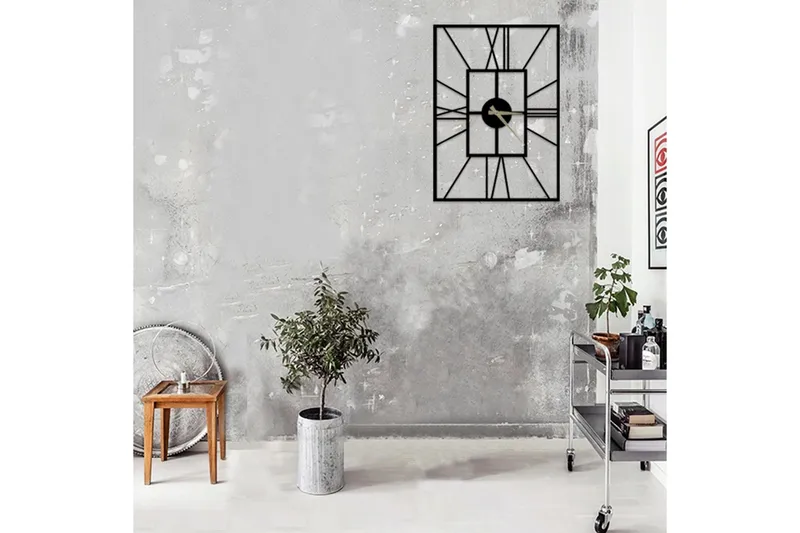 Decorative Metal Wall Clock - Innredning - Veggdekorasjon - Veggklokke