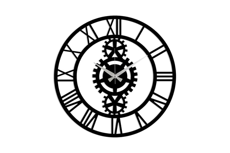 Dekorasjon Veggklokke - Svart - Innredning - Veggdekorasjon - Veggklokke