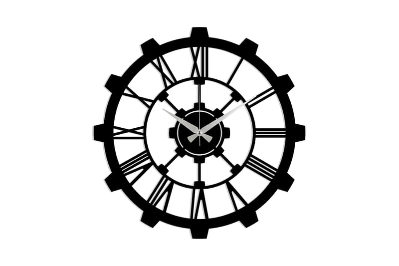 Dekorasjon Veggklokke - Svart - Innredning - Veggdekorasjon - Veggklokke