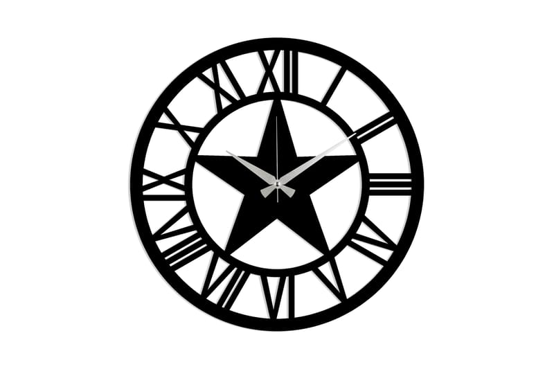 Dekorasjon Veggklokke - Svart - Innredning - Veggdekorasjon - Veggklokke