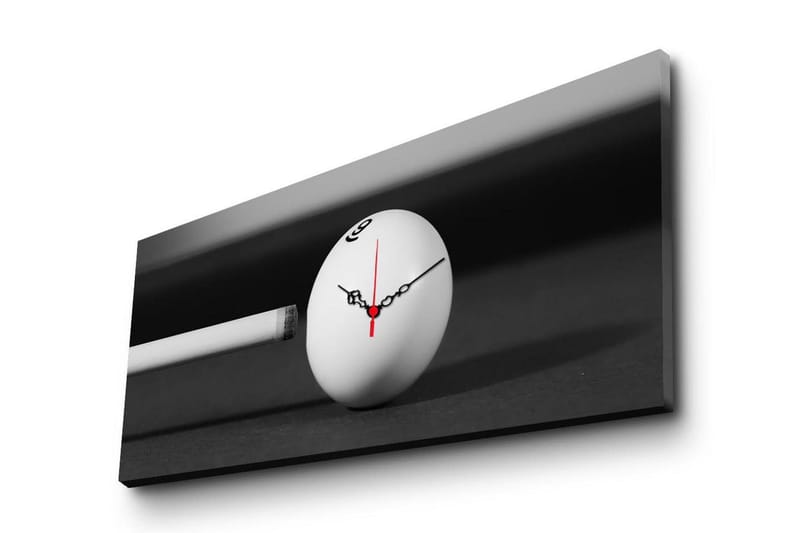 Dekorativ Canvasbilde med Klokke, Flerfarget