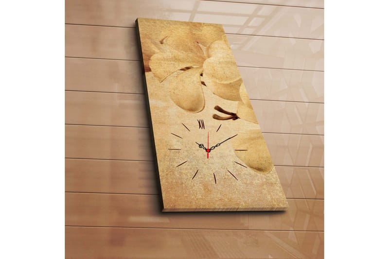 Dekorativ Canvasbilde med Klokke, Flerfarget