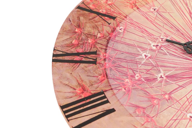 Dekorativ MDF-Klokke - Flerfarget - Innredning - Veggdekorasjon - Veggklokke