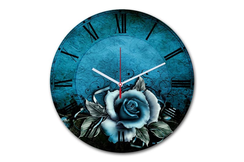 Dekorativ MDF-Klokke, Flerfarget