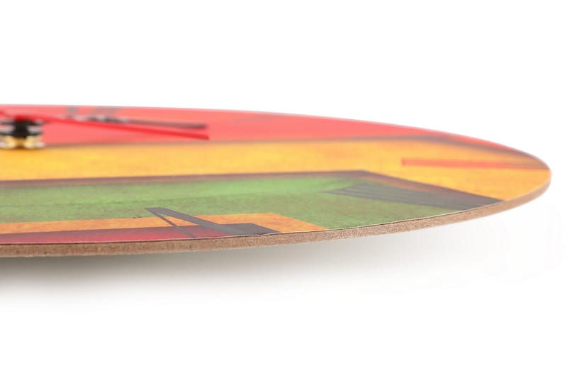 Dekorativ MDF-Klokke - Flerfarget - Innredning - Veggdekorasjon - Veggklokke