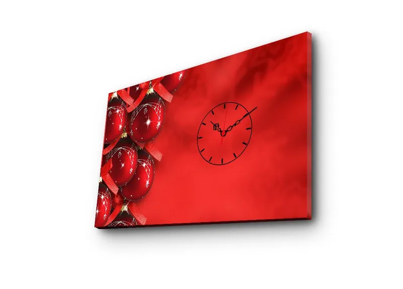 Dekorativ Veggklokke 45x70 cm, Flerfarget