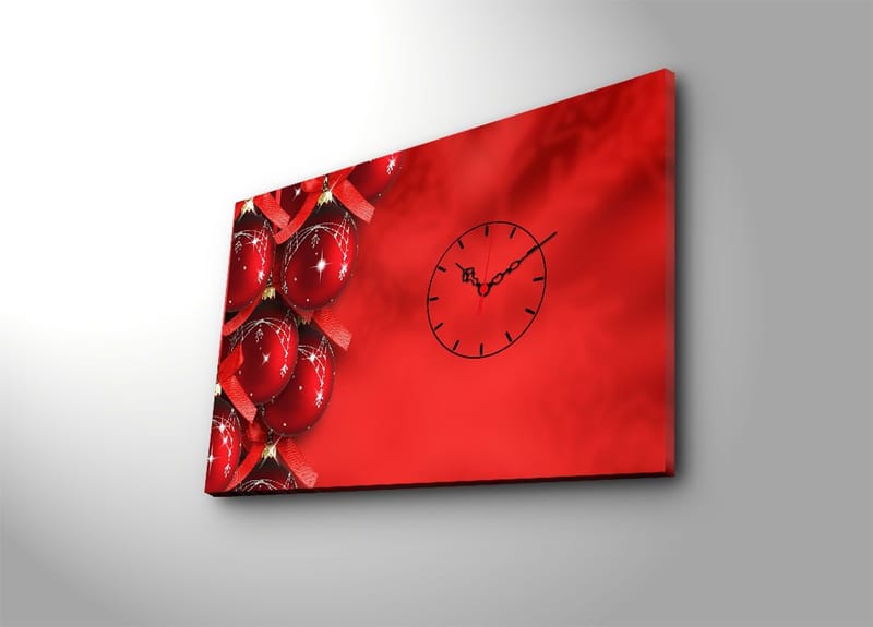 Dekorativ Veggklokke 45x70 cm - Flerfarget - Innredning - Veggdekorasjon - Veggklokke