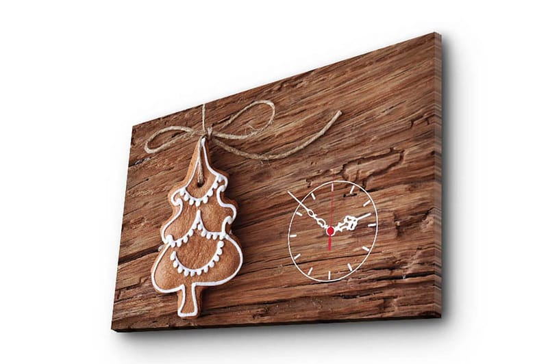 Dekorativ Veggklokke 45x70 cm - Flerfarget - Innredning - Veggdekorasjon - Veggklokke