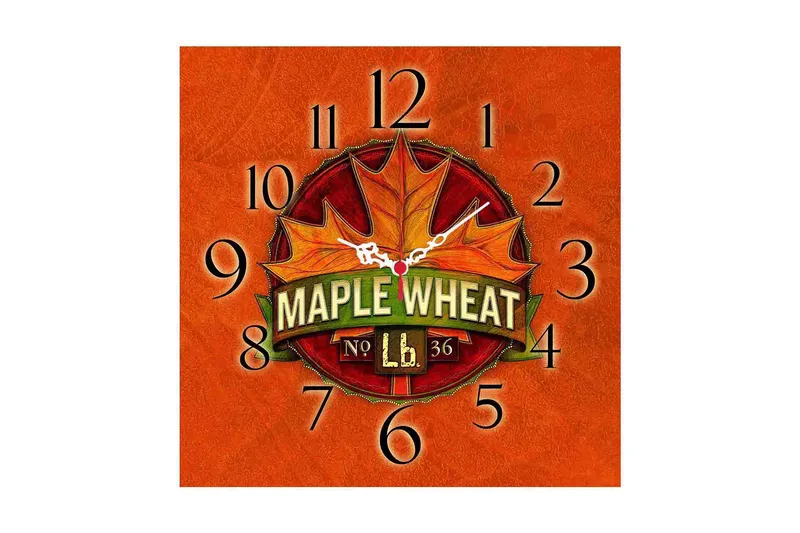 Diyadin Dekorklokke 40x40 cm Floral, Flerfarget