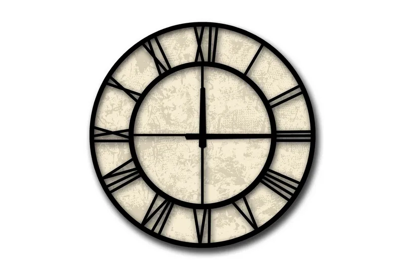 Diyadin Dekorklokke 50 cm Rund, Flerfarget