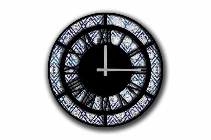 Diyadin Dekorklokke 50 cm Rund, Flerfarget