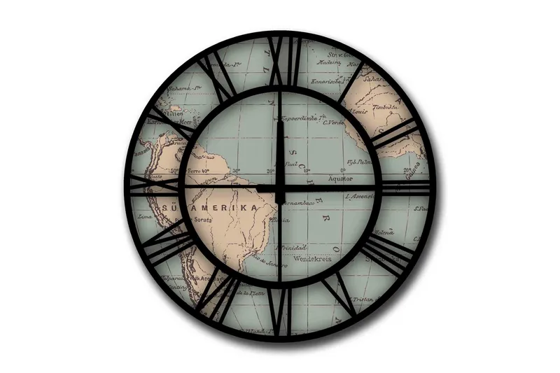 Diyadin Dekorklokke 50 cm Rund, Flerfarget