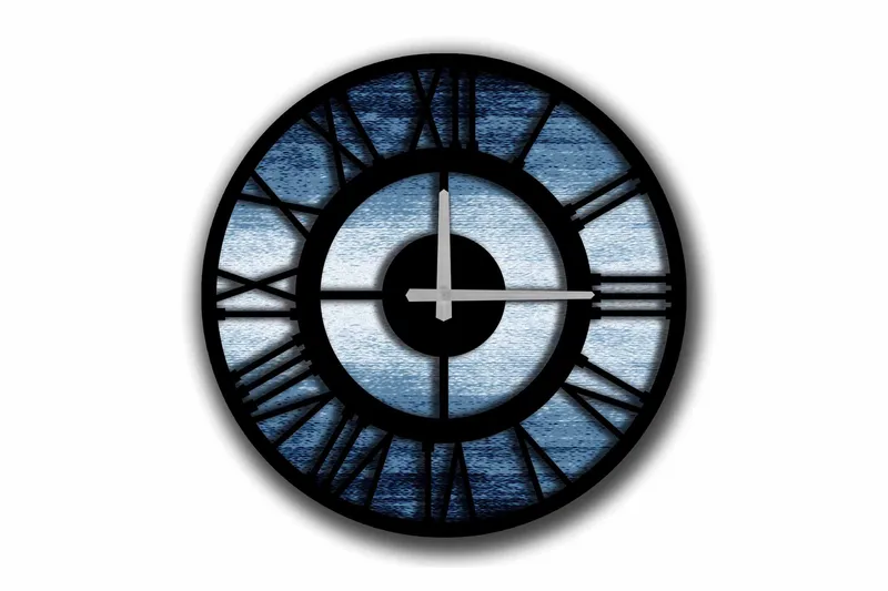 Diyadin Dekorklokke 50 cm Rund, Flerfarget