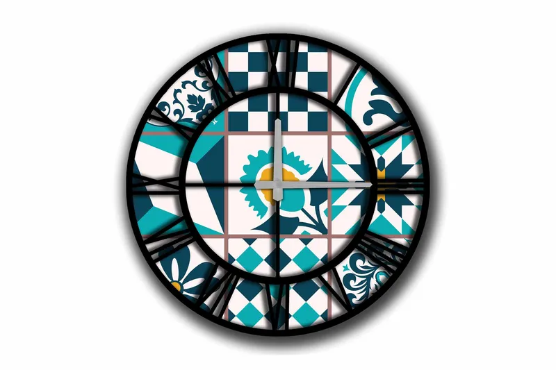 Diyadin Dekorklokke 50 cm Rund, Flerfarget