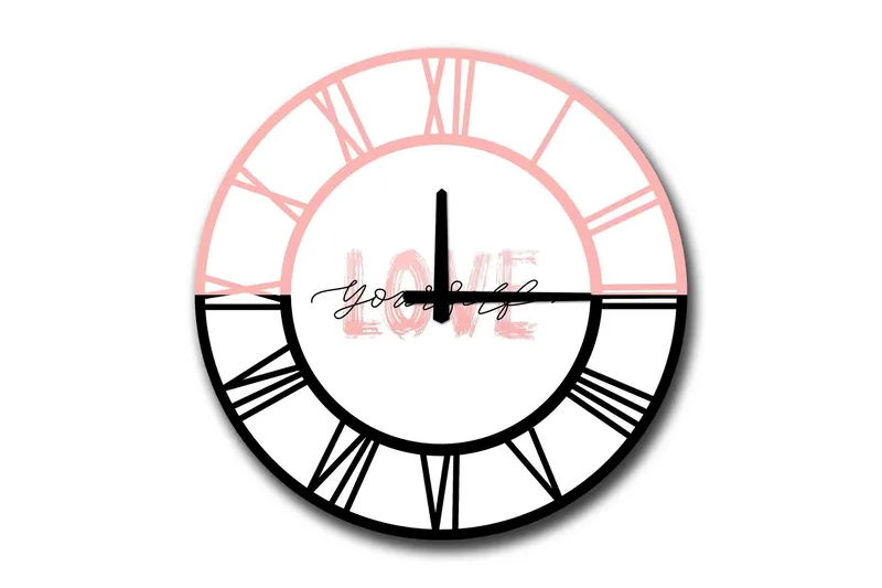 Diyadin Dekorklokke 50 cm Rund, Flerfarget