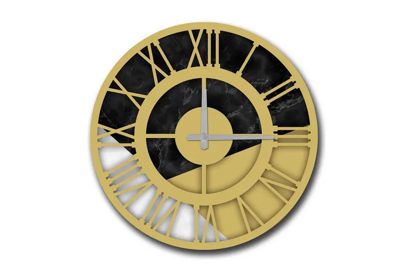 Diyadin Dekorklokke 50 cm Rund, Flerfarget