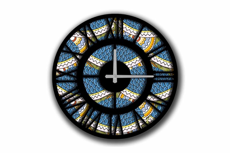 Diyadin Dekorklokke 50 cm Rund, Flerfarget