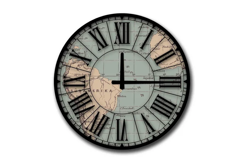 Diyadin Dekorklokke 50 cm Rund, Flerfarget