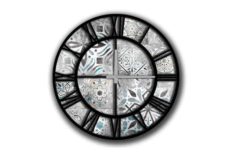 Diyadin Dekorklokke 50 cm Rund, Flerfarget