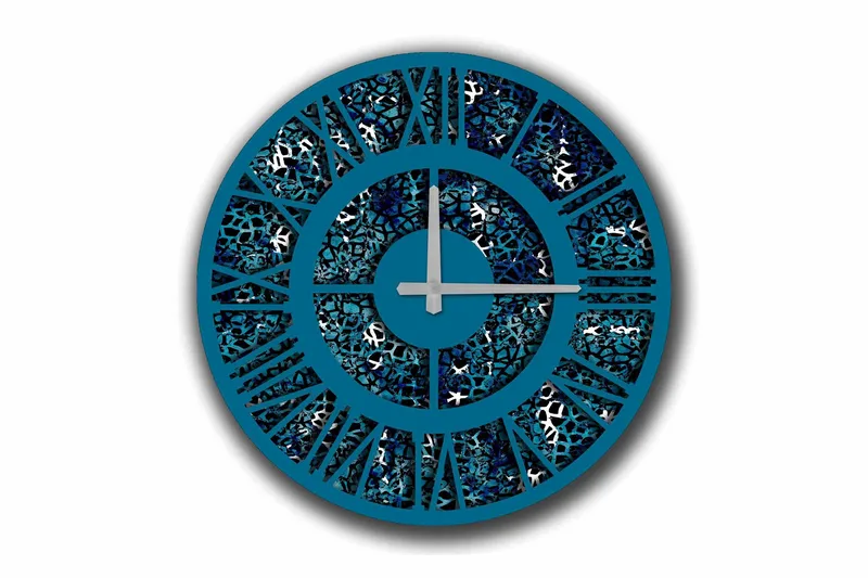 Diyadin Dekorklokke 50 cm Rund, Flerfarget