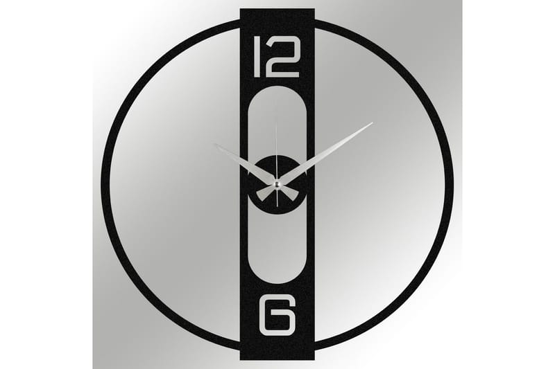 Enzo - Svart - Innredning - Veggdekorasjon - Veggklokke