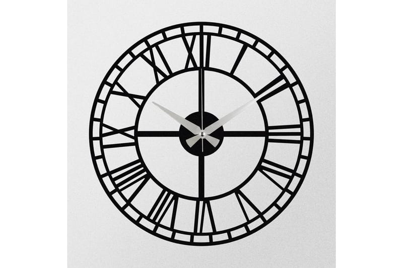 Enzoclock - S002 - Svart - Innredning - Veggdekorasjon - Veggklokke