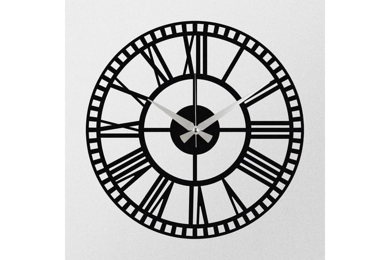 Enzoclock - S004 - Svart - Innredning - Veggdekorasjon - Veggklokke