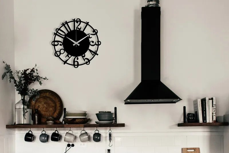 Enzoclock - S006, Svart