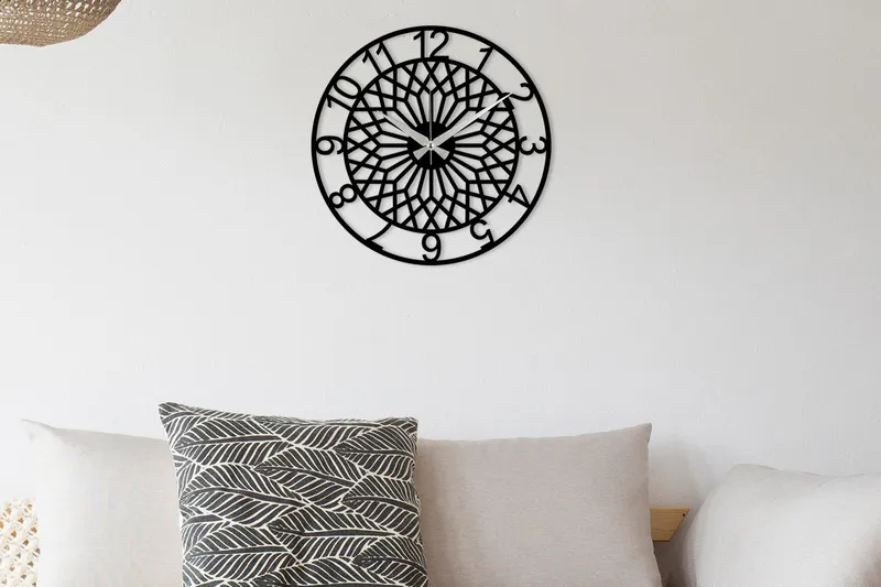 Enzoclock - S009, Svart