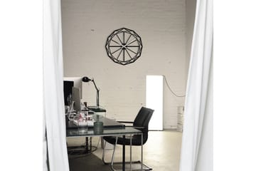 Enzoclock - S013 - Svart - Innredning - Veggdekorasjon - Veggklokke
