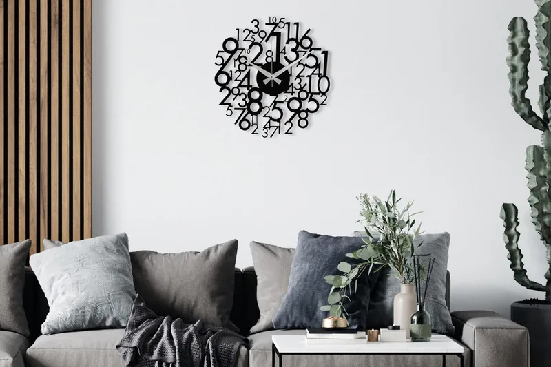 Enzoclock - S019, Svart