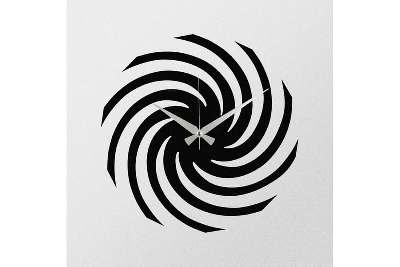 Enzoclock - S023 - Svart - Innredning - Veggdekorasjon - Veggklokke